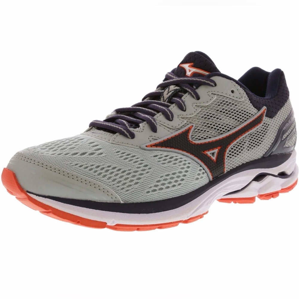 Mizuno WAVE RIDER 21 Women's Running Shoes Grey US Size 8.5 GUC